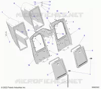 CARROSSERIE ARRIERE STORAGE COMPARTMENTS