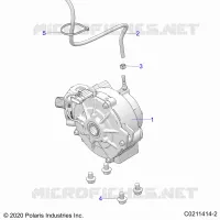 SYSTÃˆME DE TRANSMISSION, FRONT GEARCASE MOUNTING