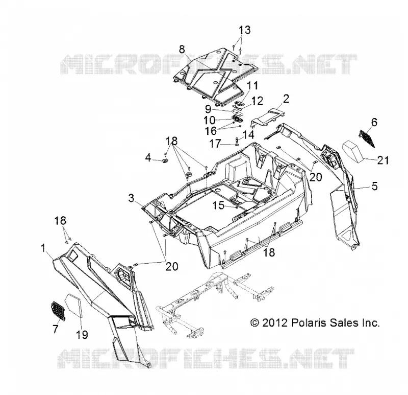 PORTE BAGAGES ARRIERE and FENDERS
