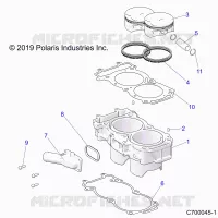 CYLINDRE AND PISTON