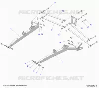 SUSPENSION ARRIERE CONTROL ARMS