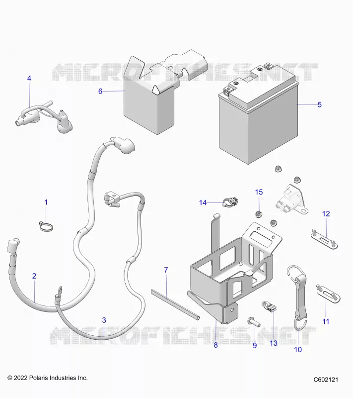 ELECTRICITE, BATTERY/BOX AND CABLES