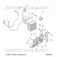 ELECTRICITE, E.S. BATTERY/BOX AND CABLES