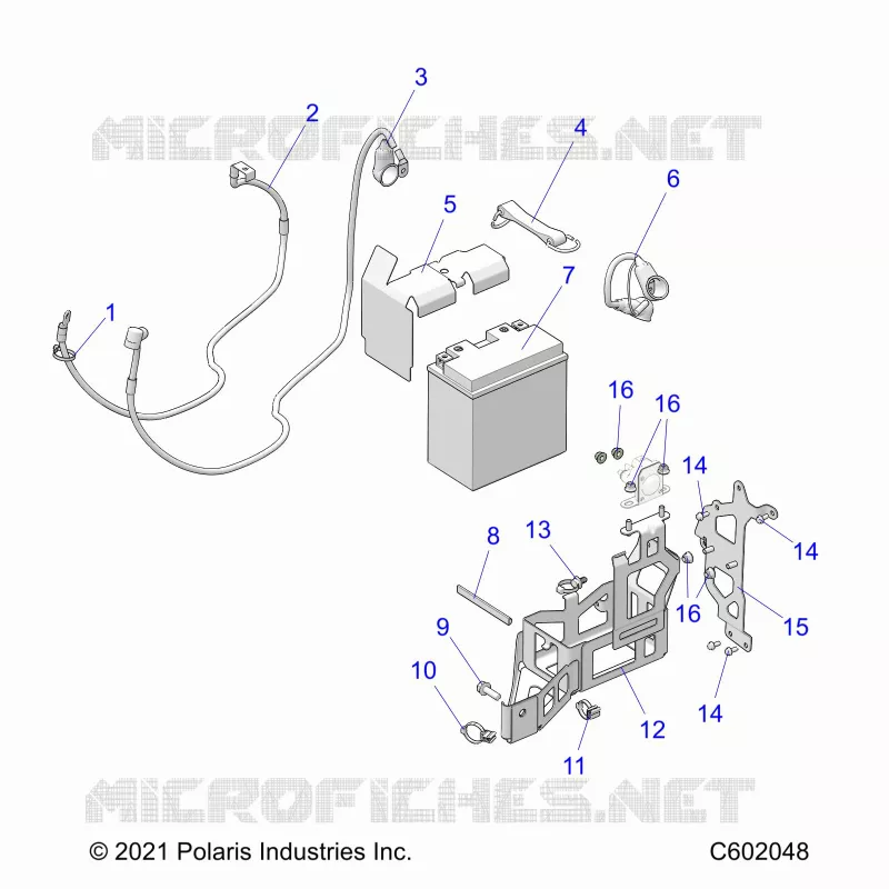 ELECTRICITE, E.S. BATTERY/BOX AND CABLES