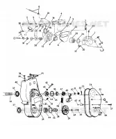 FREIN AND CARTER DE CHAINEE ALL SWEDISH SNOWMOBILES LESS SUPERTRAK, WIDETRAK   LITE (4922482248001A)