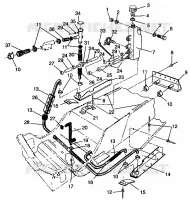 SYSTÈME DE REFROIDISSEMENT 440 XCR 0961660 (4932113211B006)