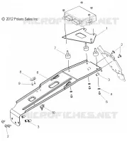 CHASSIS, PROTECTION D'EMBRAYAGE ASM.
