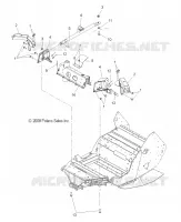 CHASSIS, AMORTISSEUR TOWERS