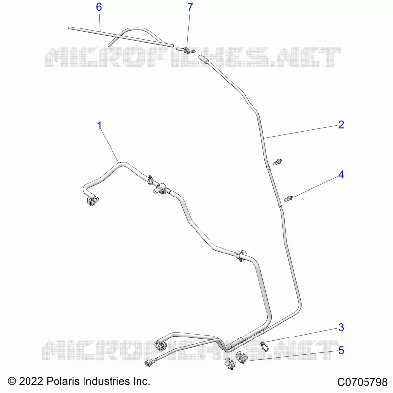 SYSTÃˆME D'ALIMENTATIONS, FUEL LINES, STD.