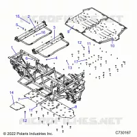 CHASSIS, CADRE 