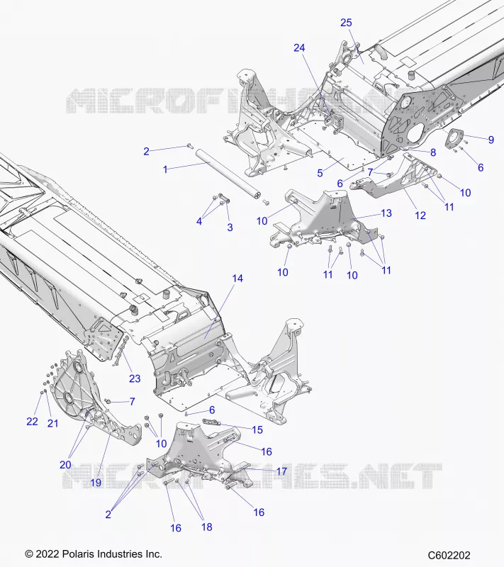 CHASSIS, BULKHEAD ASM.