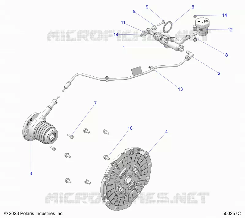SYSTÃˆME DE TRANSMISSION, CLUTCH MANUAL- T24AARGD (500257C)