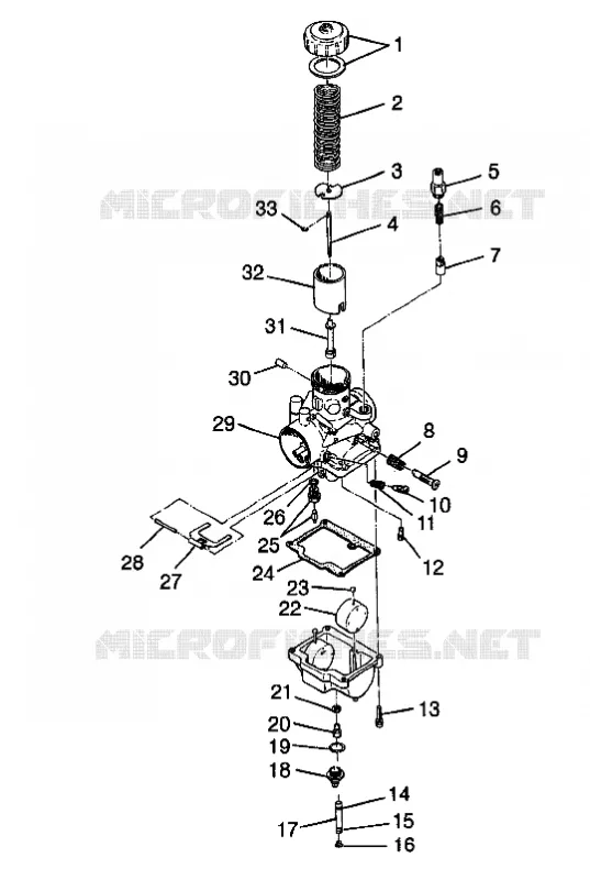 CARBURATEUR TRAIL RMK 0980961 (4942214221C008)