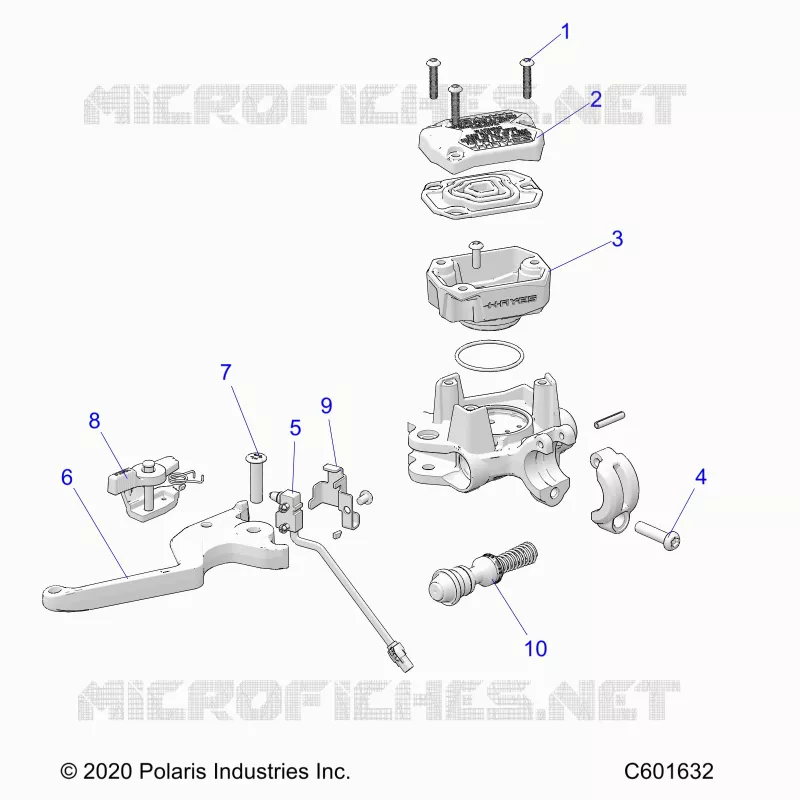 BRAKES, MAITRE CYLINDRE ASM.