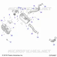 SYSTÃˆME DE TRANSMISSION, CLUTCH COVER AND DUCTING