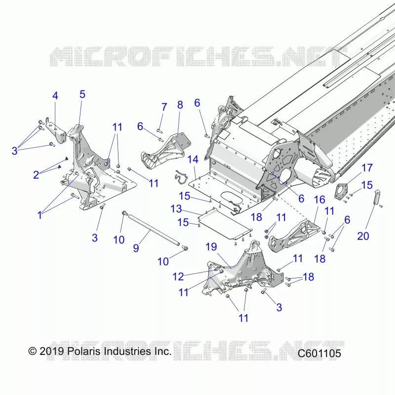 CHASSIS, BULKHEAD ASM.