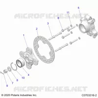 SUSPENSION, PORTE BAGAGES ARRIERE