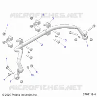 SUSPENSION, REAR BARRE STABILISATRICE