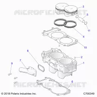 CYLINDRE AND PISTON