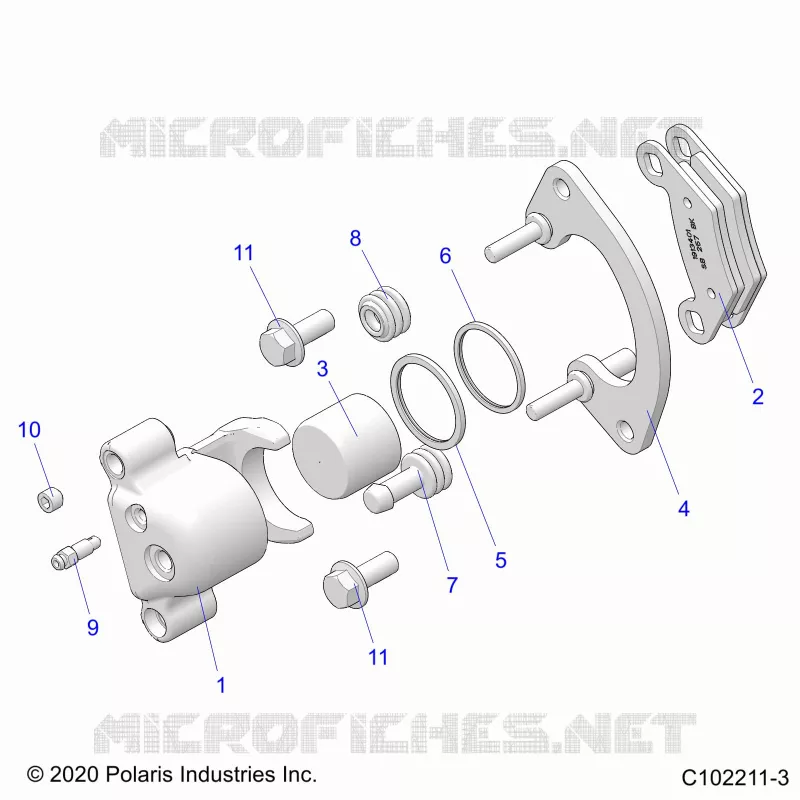 BRAKES, ETRIER DE FREIN AVANT