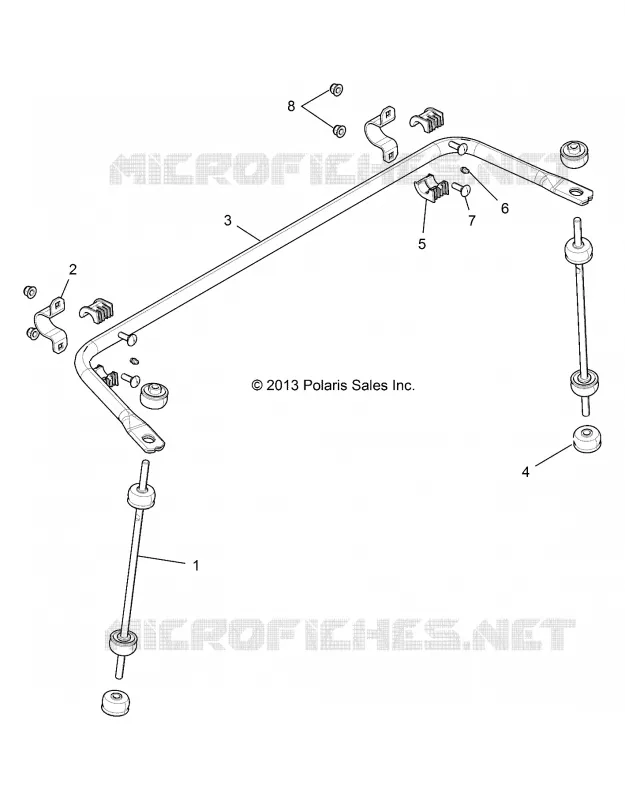 SUSPENSION ARRIERE STABILIZER BAR