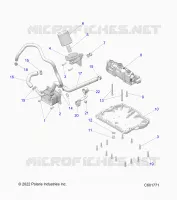 POMPE A HUILE/FILTER/COOLER/HOSES