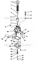 CARBURATEUR LITE GT 0943133 (49250125010036)