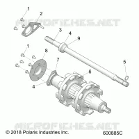 DRIVE TRAIN, JACKSHAFT AND ARBRE DE TRANSMISSION