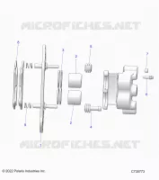 FREIN AVANT CALIPER