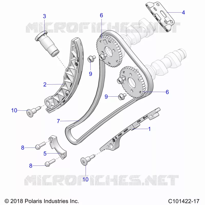 CHAINE DE DISTRIBUTION AND SPROCKET