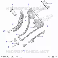 CHAINE DE DISTRIBUTION AND SPROCKET