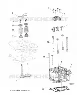 ENGINE, CULASSE, CAM AND VALVES