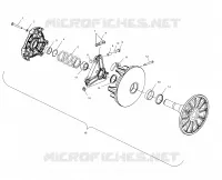 EMBRAYAGE DE TRANSMISSION (MANUAL START MODELS)