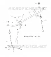 BARRE STABILISATRICE, FRONT