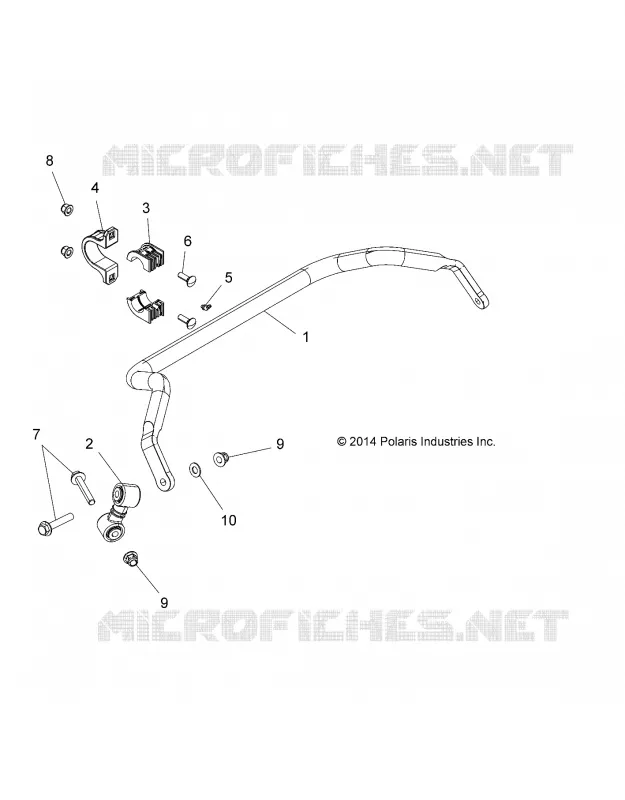 BARRE STABILISATRICE, REAR