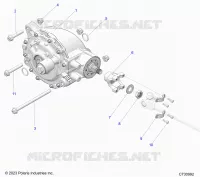 SYSTÃˆME DE TRANSMISSION, REAR GEARCASE MOUNTING