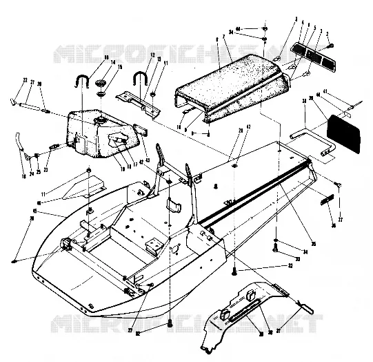 CHASSIS AND SIEGE (4910961096001A)