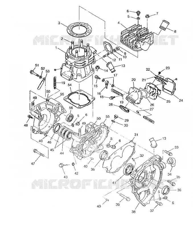 CARTERS MOTEUR AND CYLINDRE 6X6 400L, SWEDISH S948740 AND  NORWEGIAN N948740 (4926812681047A)