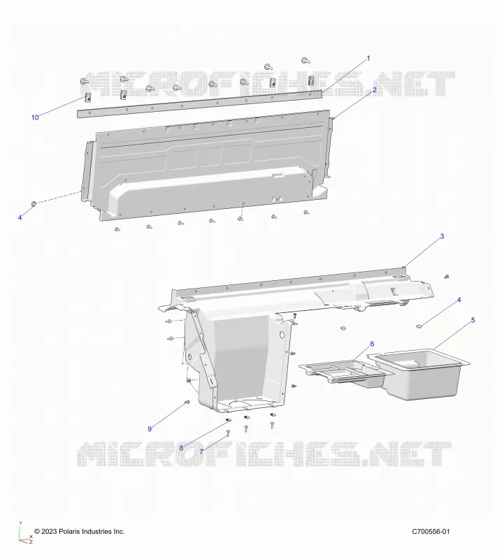 CARROSSERIE ARRIERE CLOSEOFF