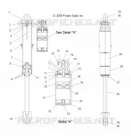 AMORTISSEUR IFS, INTERNAL COMPONENTS (7043599)