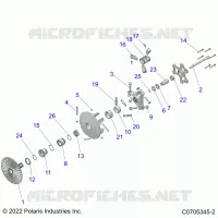 SYSTÃˆME DE TRANSMISSION, PRIMARY CLUTCH