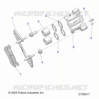 FREIN AVANT CALIPER