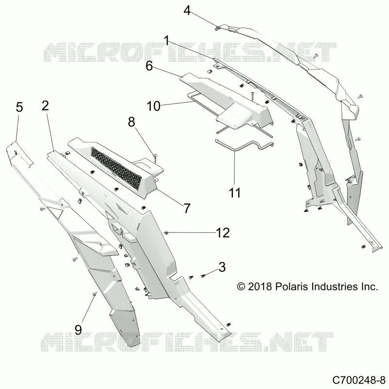 CARROSSERIE ARRIERE FENDERS AND BEZELS
