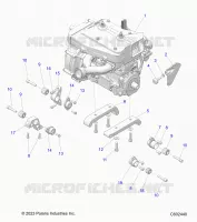 MOTEUR, MOUNTING & LONG BLOCK