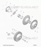 SYSTÃˆME DE TRANSMISSION, CLUTCH, SECONDARY