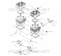 CYLINDRE LITE 0953433 and LITE DELUXE 0953431 (4928902890C011)