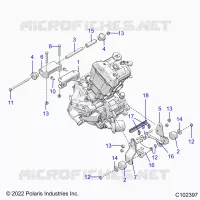 MOTEUR, MOUNTING & LONG BLOCK
