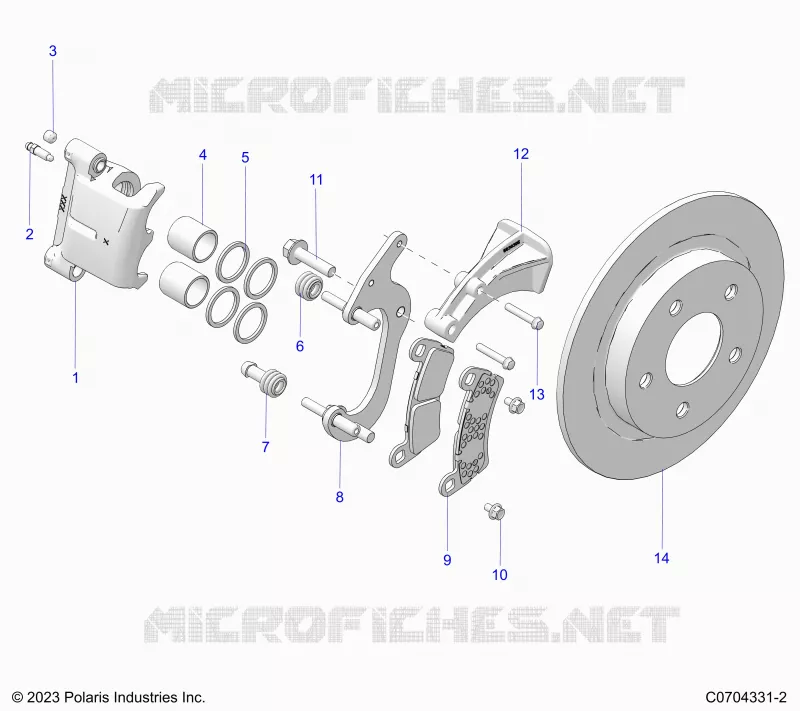 BRAKES, ETRIER DE FREIN ARRIERE