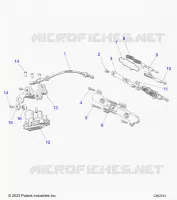 ENGINE, VALVE D'ECHAPPEMENT ASM. AND ACTUATOR