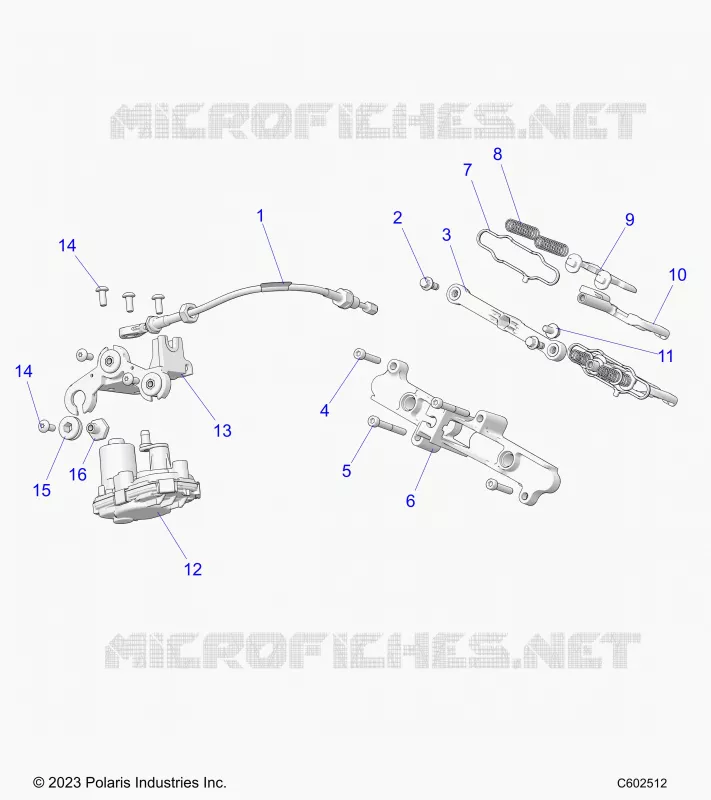 ENGINE, VALVE D'ECHAPPEMENT ASM. AND ACTUATOR